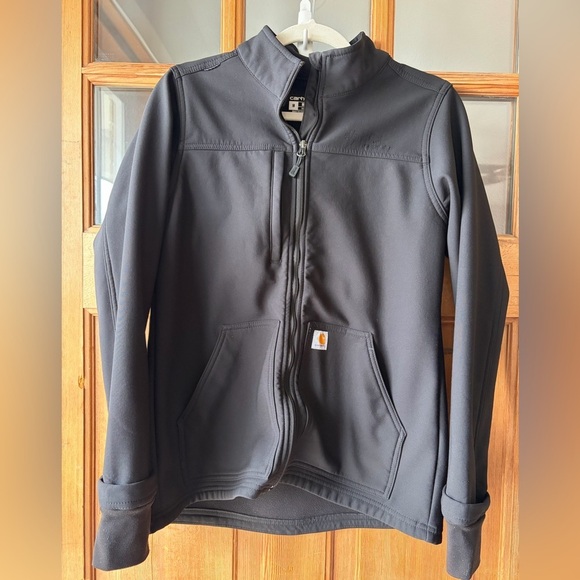 Carhartt Jackets & Blazers - Carhartt ladies black  Softshell Full-Zip Jacket